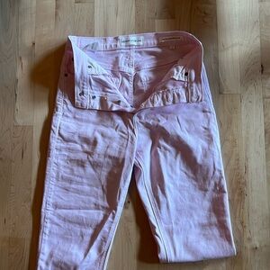 Denim Forum Pink Aritzia Jeans